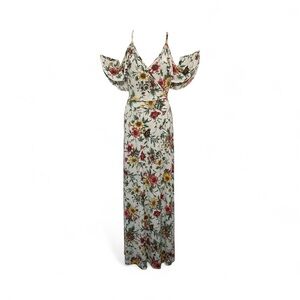 Goodtime Elegant Floral Print Maxi Dress